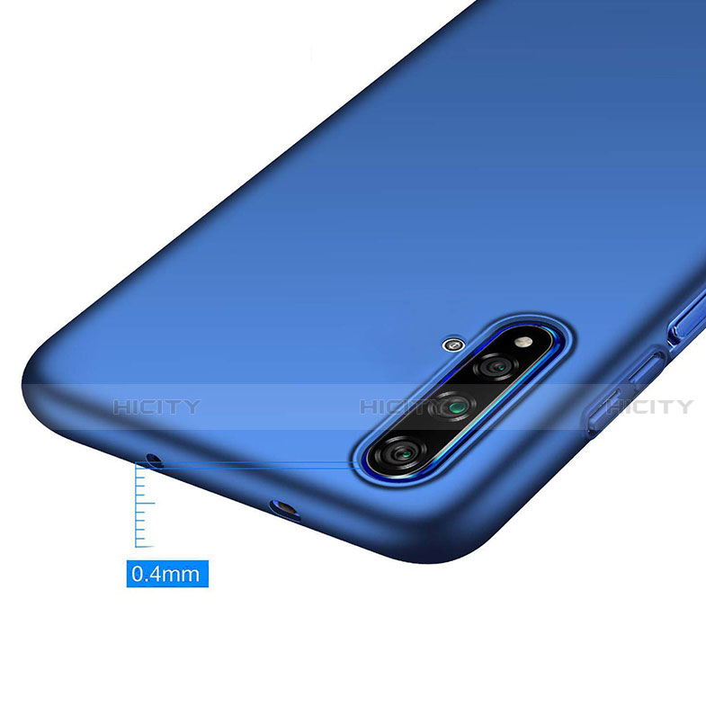 Handyhülle Hülle Kunststoff Schutzhülle Matt für Huawei Honor 20 Blau