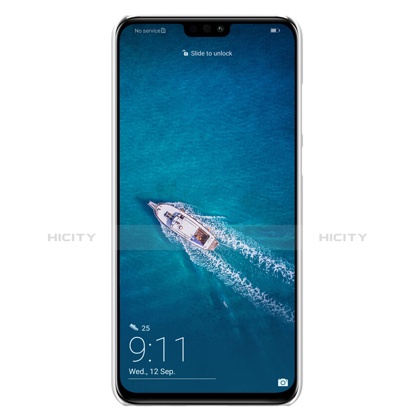 Handyhülle Hülle Kunststoff Schutzhülle Matt für Huawei Honor 8X Weiß