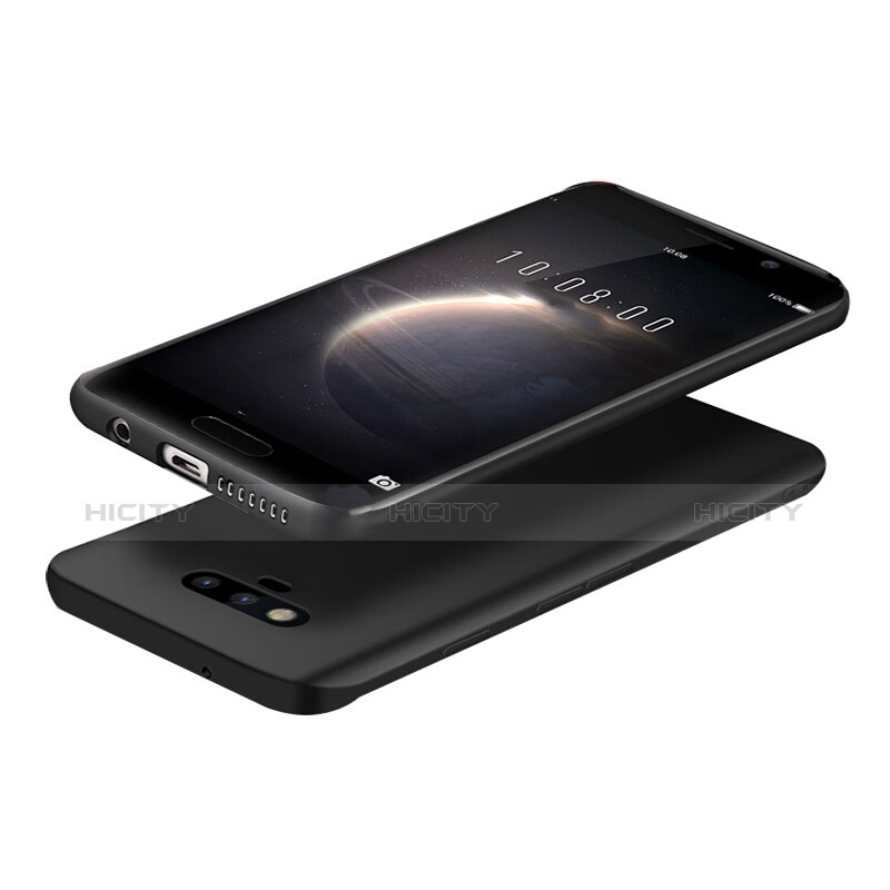 Handyhülle Hülle Kunststoff Schutzhülle Matt für Huawei Honor Magic Schwarz groß