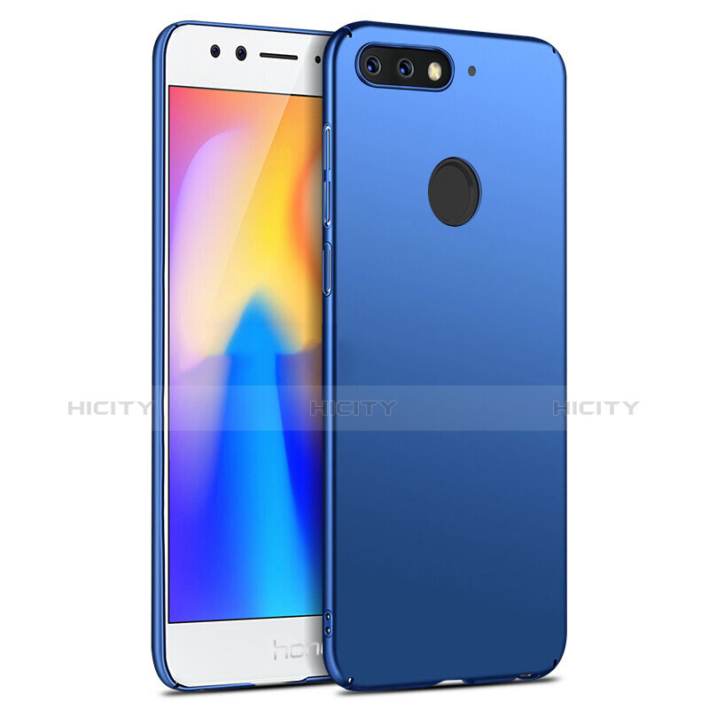 Handyhülle Hülle Kunststoff Schutzhülle Matt für Huawei Honor Play 7A Blau