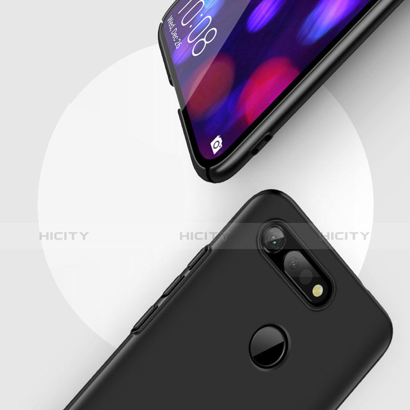 Handyhülle Hülle Kunststoff Schutzhülle Matt für Huawei Honor V20 Schwarz