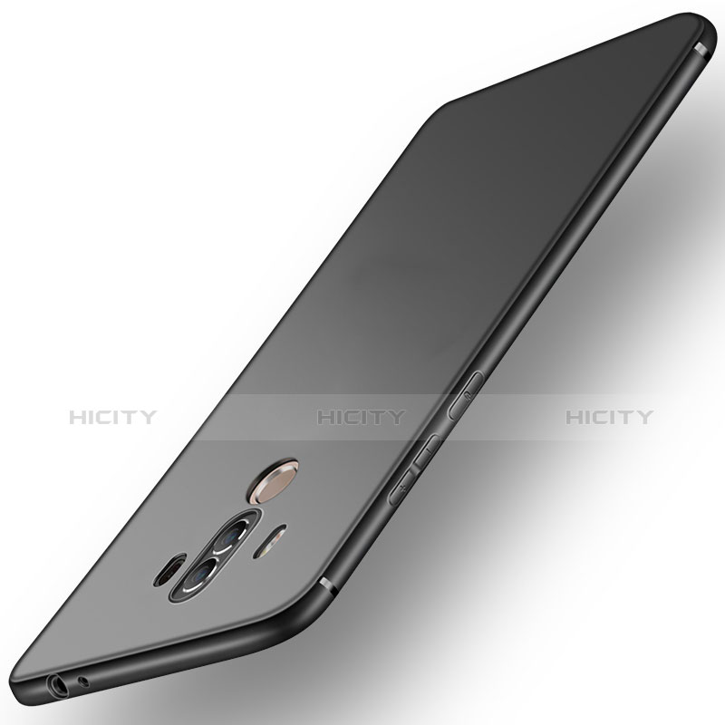 Handyhülle Hülle Kunststoff Schutzhülle Matt für Huawei Mate 10 Pro Schwarz