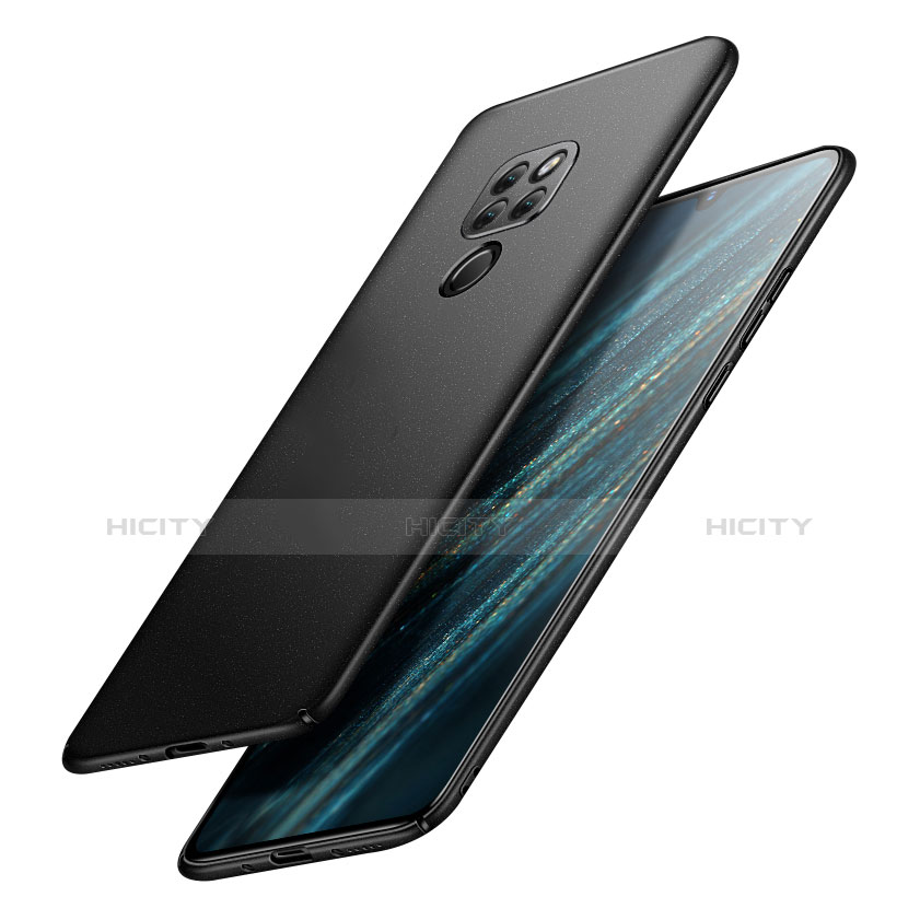 Handyhülle Hülle Kunststoff Schutzhülle Matt für Huawei Mate 20 Schwarz