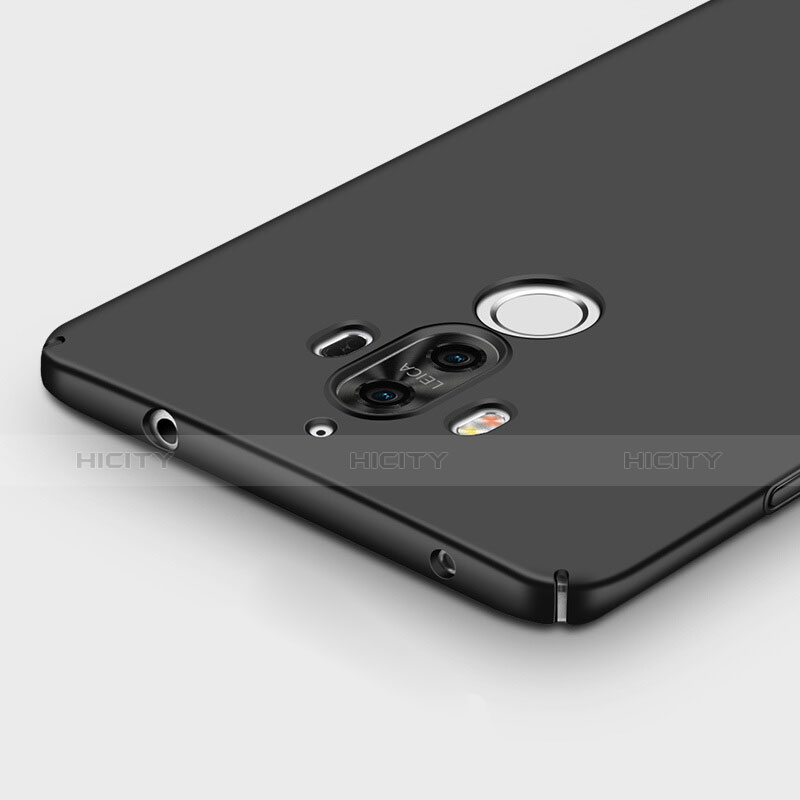 Handyhülle Hülle Kunststoff Schutzhülle Matt für Huawei Mate 9 Schwarz