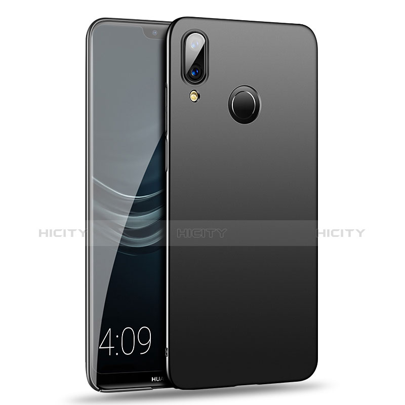 Handyhülle Hülle Kunststoff Schutzhülle Matt für Huawei Nova 3e Schwarz