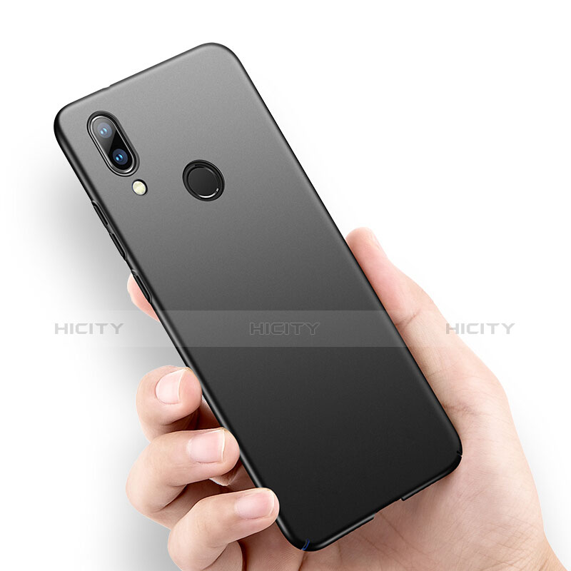 Handyhülle Hülle Kunststoff Schutzhülle Matt für Huawei Nova 3e Schwarz