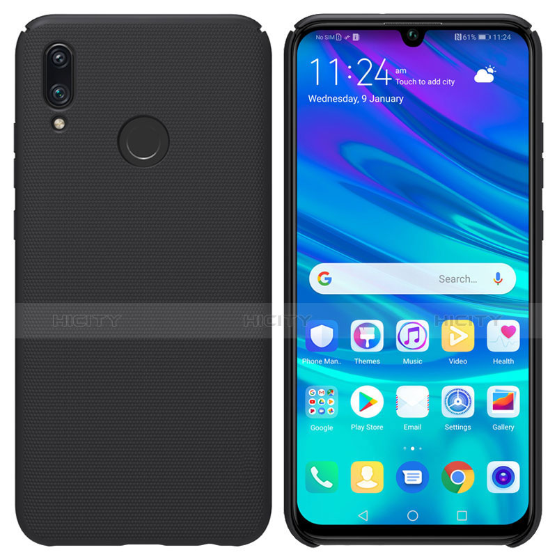 Handyhülle Hülle Kunststoff Schutzhülle Matt für Huawei Nova Lite 3 Schwarz