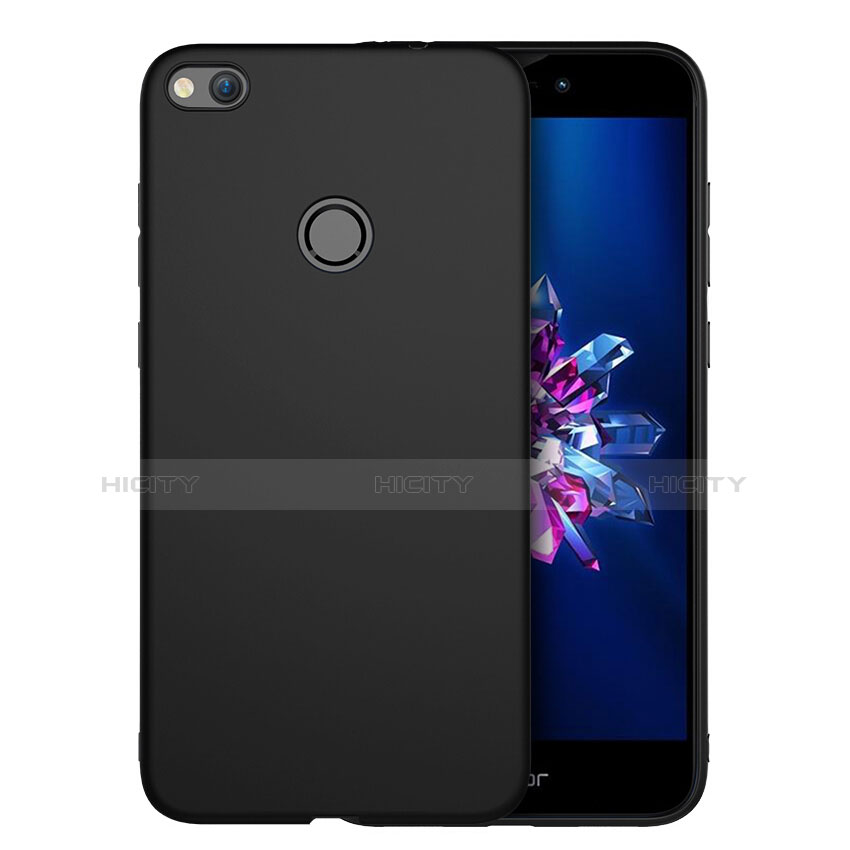 Handyhülle Hülle Kunststoff Schutzhülle Matt für Huawei Nova Lite Schwarz