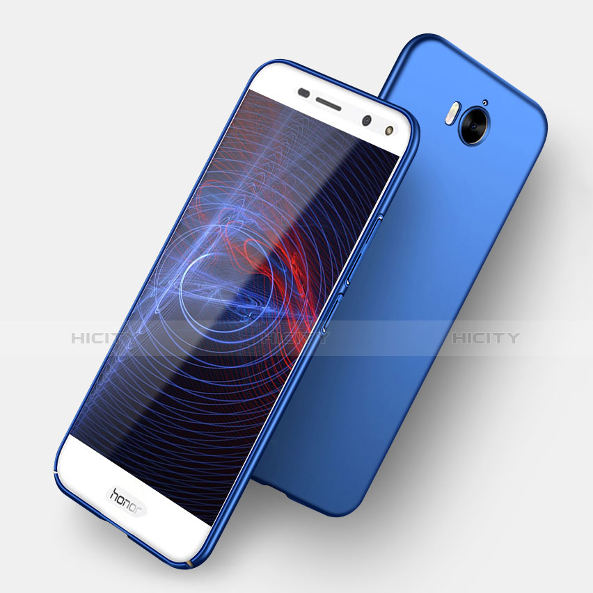 Handyhülle Hülle Kunststoff Schutzhülle Matt für Huawei Y5 III Y5 3 Blau