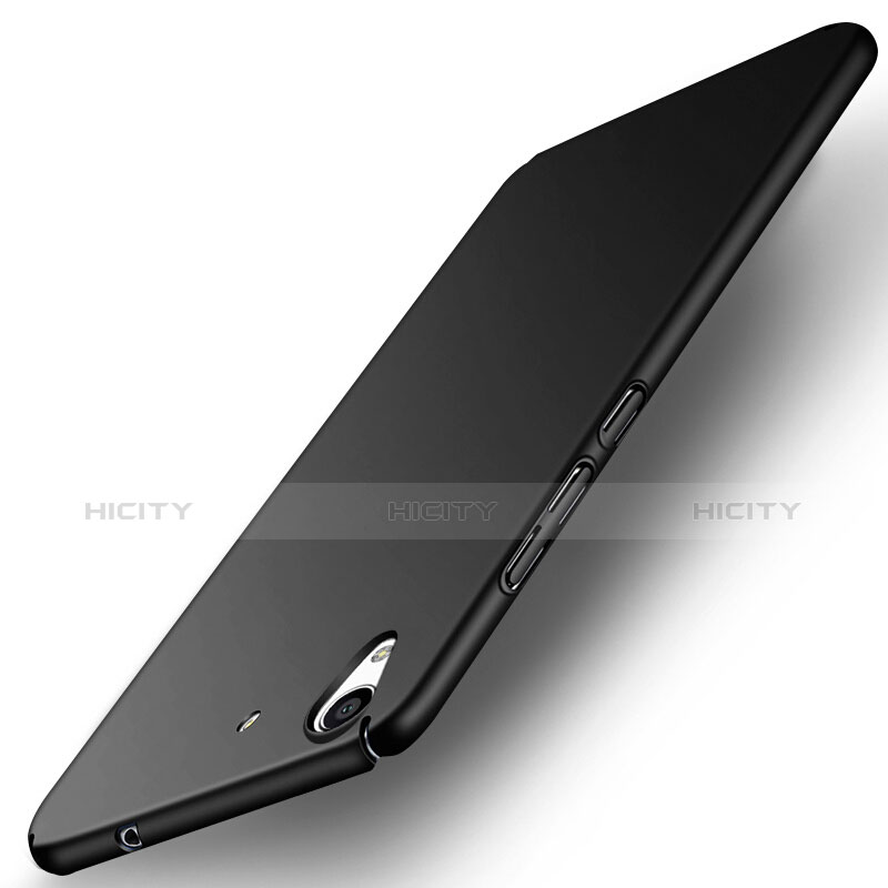 Handyhülle Hülle Kunststoff Schutzhülle Matt für Huawei Y6 II 5 5 Schwarz