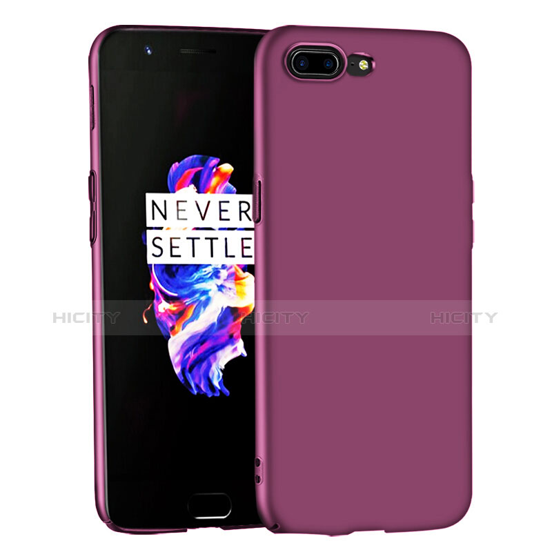 Handyhülle Hülle Kunststoff Schutzhülle Matt für OnePlus 5 Violett