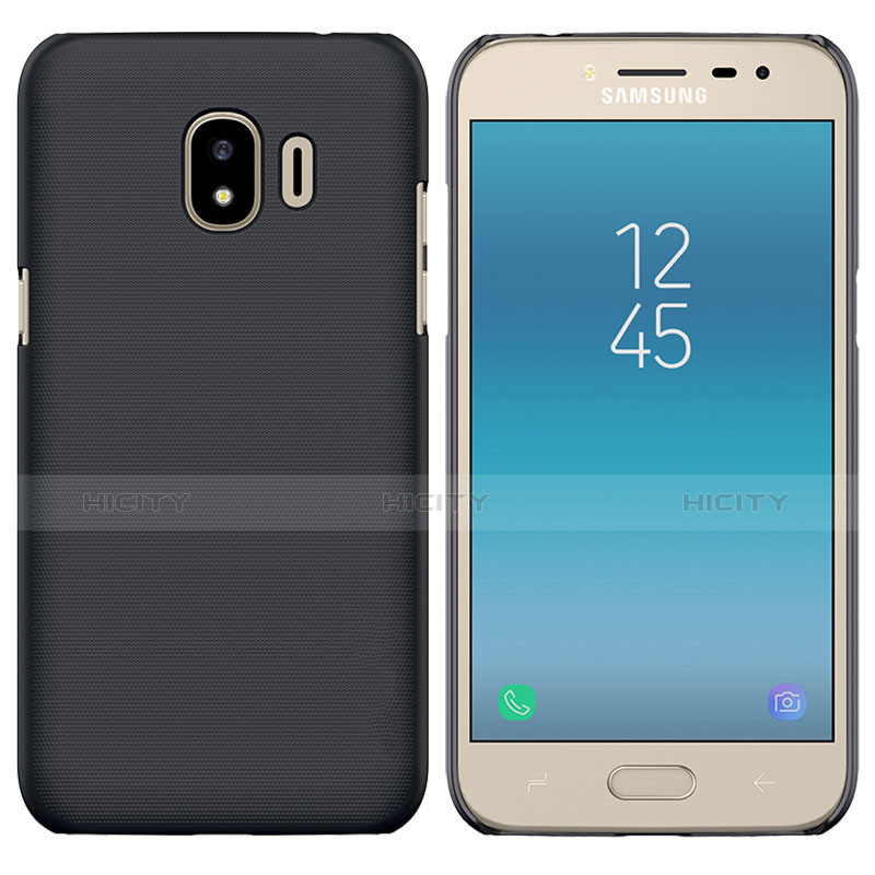 Handyhülle Hülle Kunststoff Schutzhülle Matt für Samsung Galaxy J2 Pro (2018) J250F Schwarz