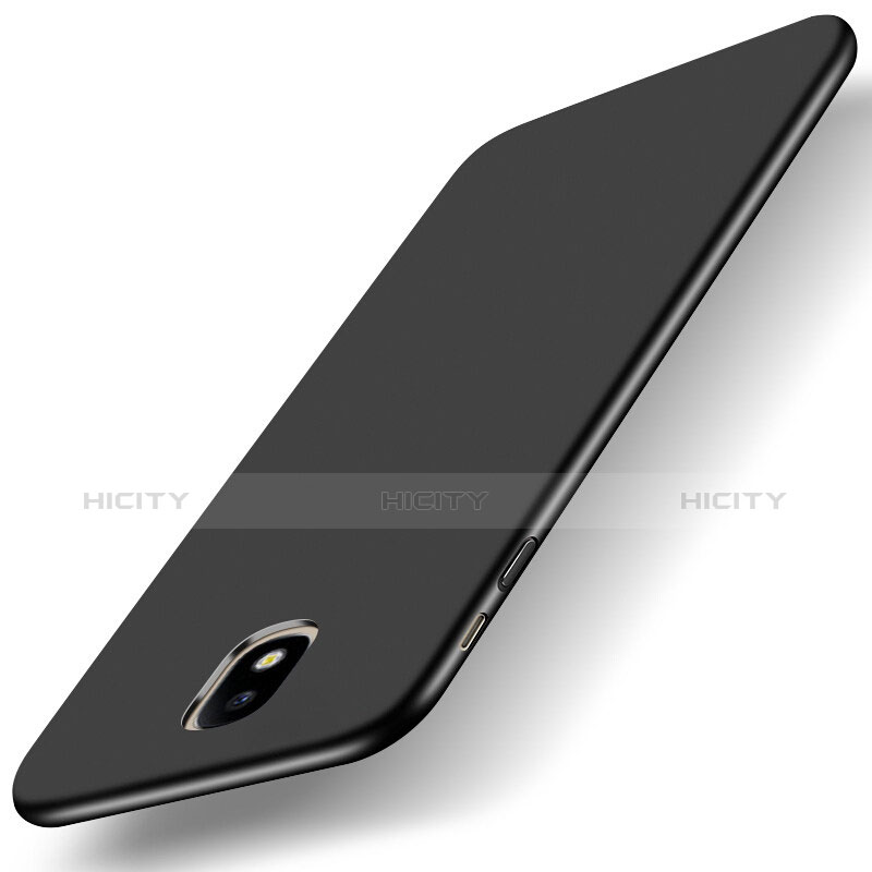 Handyhülle Hülle Kunststoff Schutzhülle Matt für Samsung Galaxy J5 (2017) SM-J750F Schwarz