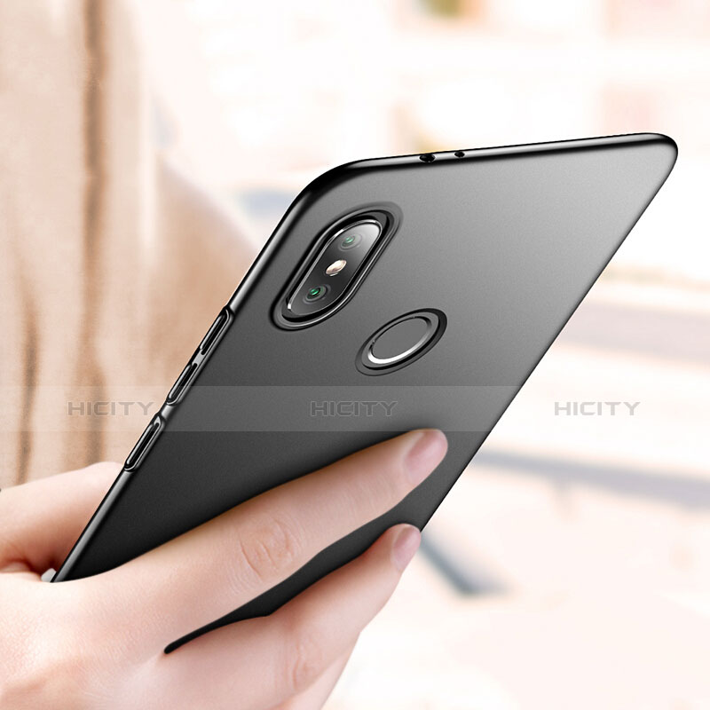 Handyhülle Hülle Kunststoff Schutzhülle Matt für Xiaomi Mi 6X Schwarz