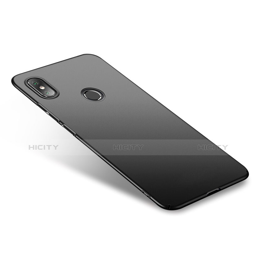 Handyhülle Hülle Kunststoff Schutzhülle Matt für Xiaomi Mi 6X Schwarz