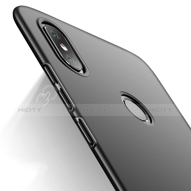 Handyhülle Hülle Kunststoff Schutzhülle Matt für Xiaomi Mi 6X Schwarz