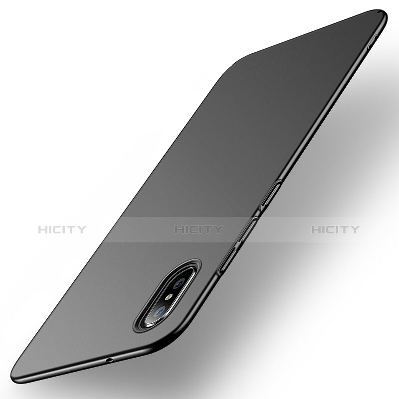 Handyhülle Hülle Kunststoff Schutzhülle Matt für Xiaomi Mi 8 Pro Global Version Schwarz