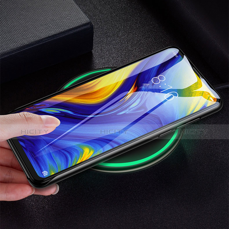 Handyhülle Hülle Kunststoff Schutzhülle Matt für Xiaomi Mi Mix 3 Schwarz groß