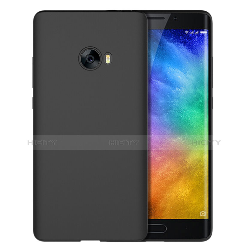 Handyhülle Hülle Kunststoff Schutzhülle Matt für Xiaomi Mi Note 2 Special Edition Schwarz