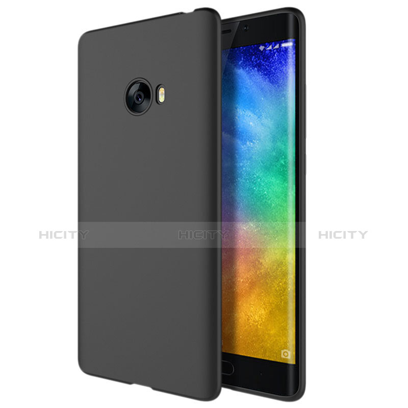 Handyhülle Hülle Kunststoff Schutzhülle Matt für Xiaomi Mi Note 2 Special Edition Schwarz