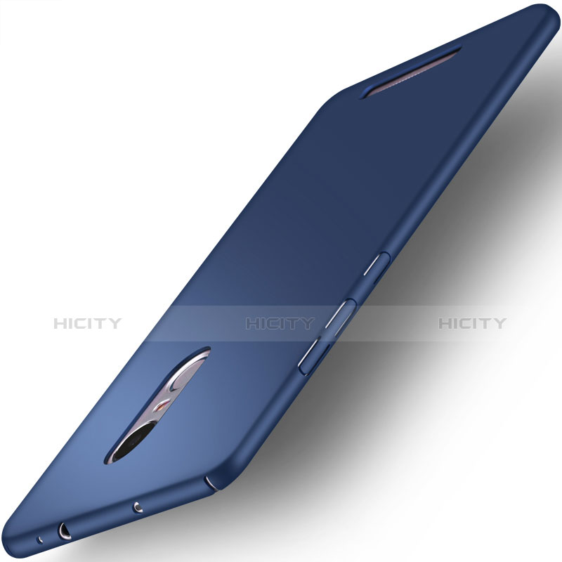 Handyhülle Hülle Kunststoff Schutzhülle Matt für Xiaomi Redmi Note 3 Blau