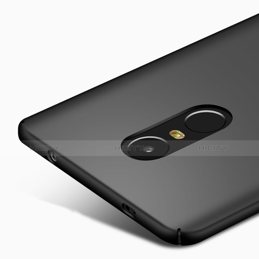 Handyhülle Hülle Kunststoff Schutzhülle Matt für Xiaomi Redmi Note 4 Standard Edition Schwarz