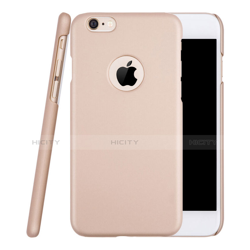 Handyhülle Hülle Kunststoff Schutzhülle Matt Loch für Apple iPhone 6 Rosegold