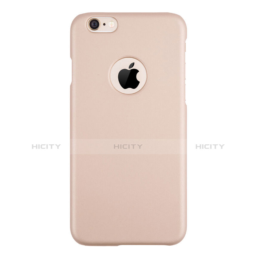 Handyhülle Hülle Kunststoff Schutzhülle Matt Loch für Apple iPhone 6 Rosegold