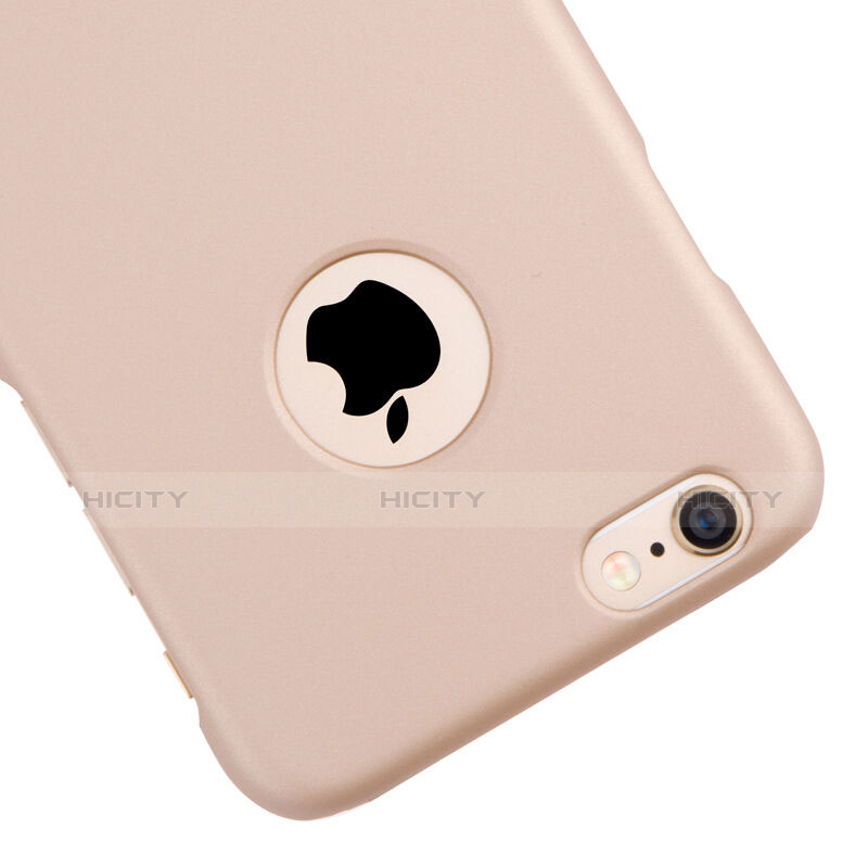 Handyhülle Hülle Kunststoff Schutzhülle Matt Loch für Apple iPhone 6 Rosegold