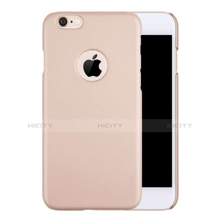 Handyhülle Hülle Kunststoff Schutzhülle Matt Loch für Apple iPhone 6S Rosegold