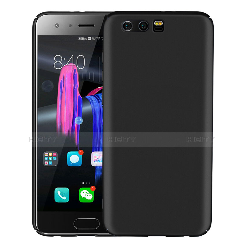 Handyhülle Hülle Kunststoff Schutzhülle Matt M01 für Huawei Honor 9 Premium Schwarz