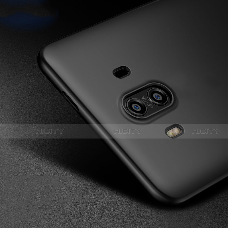 Handyhülle Hülle Kunststoff Schutzhülle Matt M01 für Huawei Mate 10 Schwarz