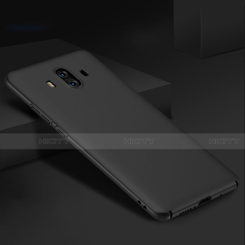 Handyhülle Hülle Kunststoff Schutzhülle Matt M01 für Huawei Mate 10 Schwarz