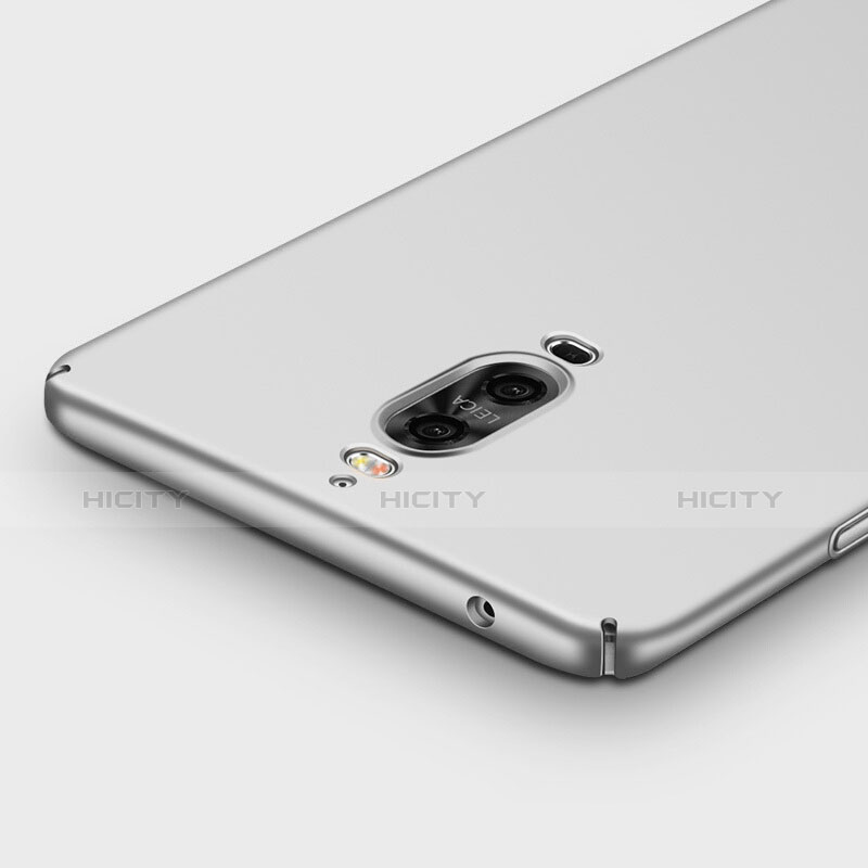 Handyhülle Hülle Kunststoff Schutzhülle Matt M01 für Huawei Mate 9 Pro Silber