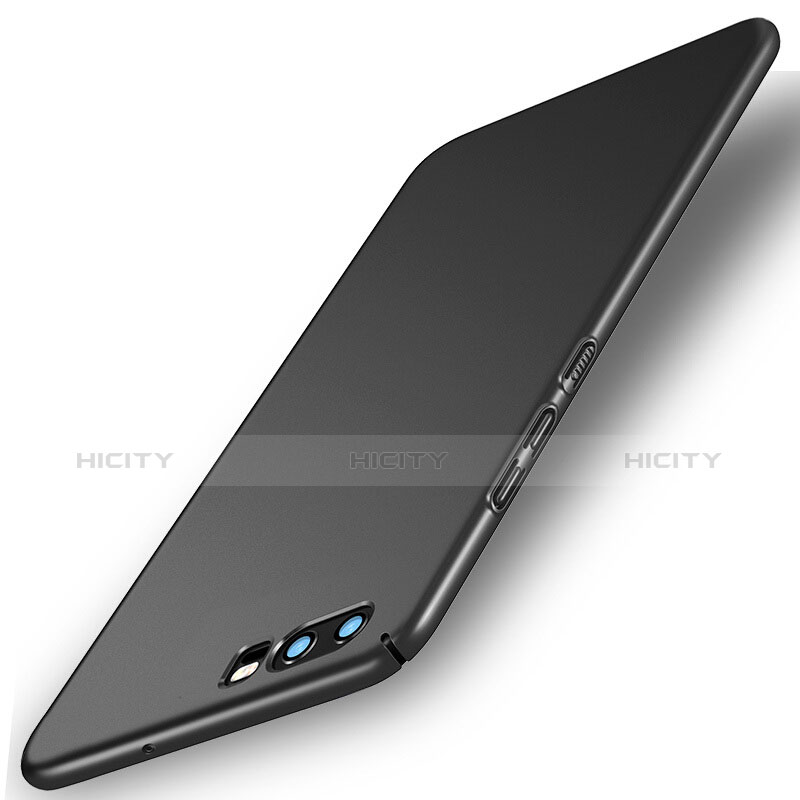 Handyhülle Hülle Kunststoff Schutzhülle Matt M01 für Huawei P10 Plus Schwarz