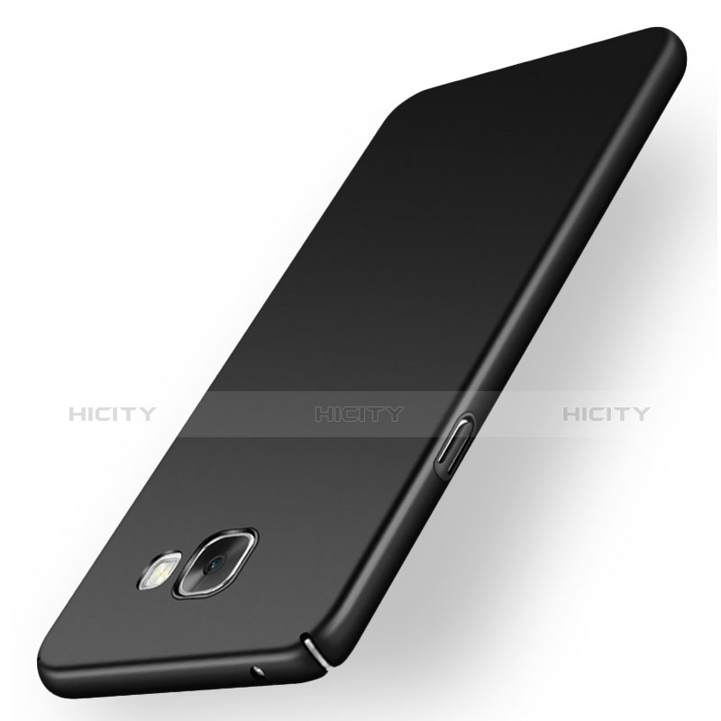 Handyhülle Hülle Kunststoff Schutzhülle Matt M01 für Samsung Galaxy A5 (2016) SM-A510F Schwarz