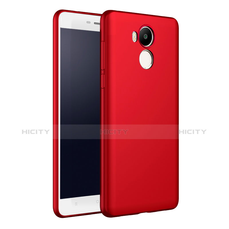 Handyhülle Hülle Kunststoff Schutzhülle Matt M01 für Xiaomi Redmi 4 Prime High Edition Rot