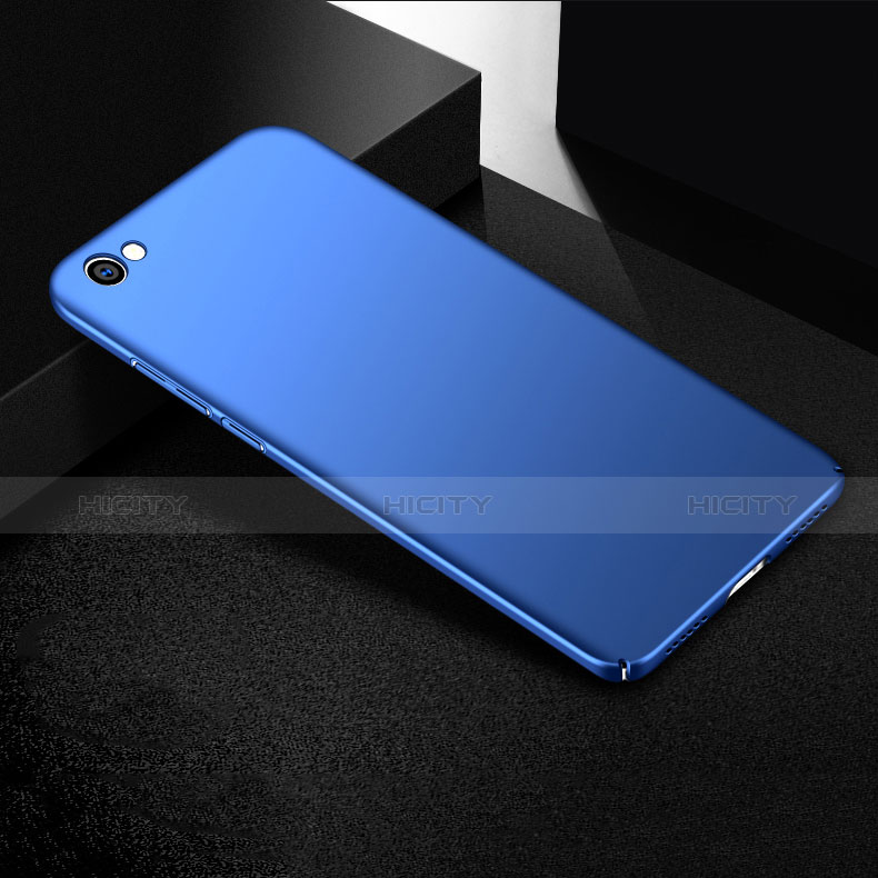 Handyhülle Hülle Kunststoff Schutzhülle Matt M01 für Xiaomi Redmi Note 5A Standard Edition Blau groß