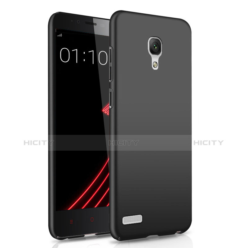 Handyhülle Hülle Kunststoff Schutzhülle Matt M01 für Xiaomi Redmi Note Prime Schwarz