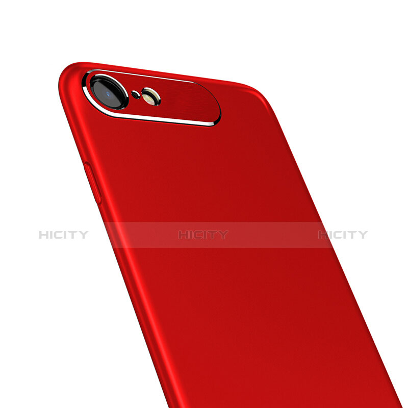 Handyhülle Hülle Kunststoff Schutzhülle Matt M02 für Apple iPhone 7 Rot