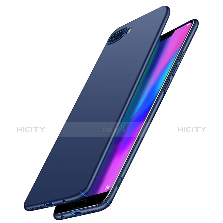 Handyhülle Hülle Kunststoff Schutzhülle Matt M02 für Huawei Honor 10 Blau