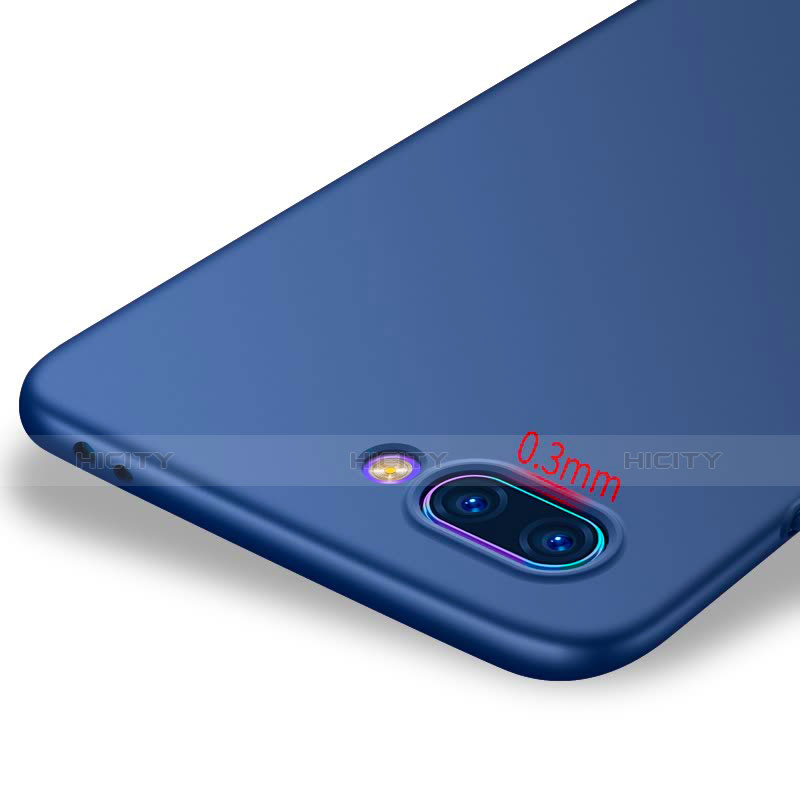 Handyhülle Hülle Kunststoff Schutzhülle Matt M02 für Huawei Honor 10 Blau