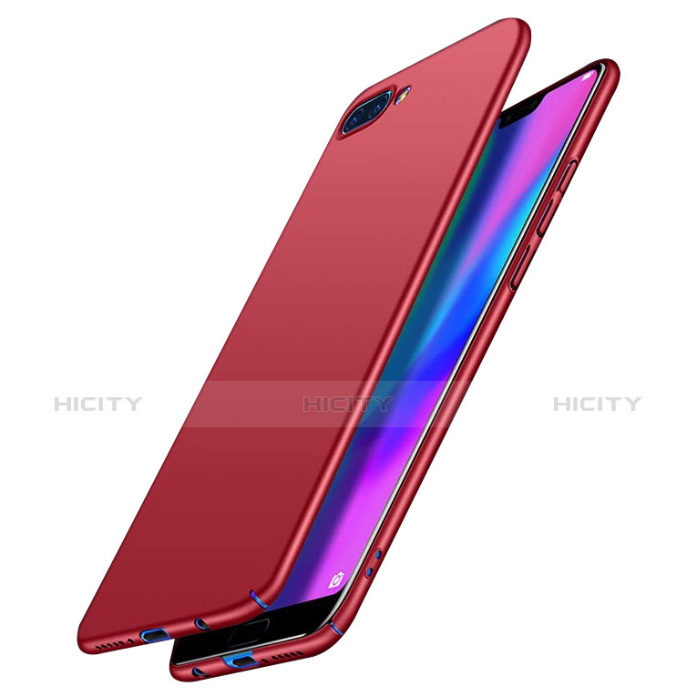 Handyhülle Hülle Kunststoff Schutzhülle Matt M02 für Huawei Honor 10 Rot