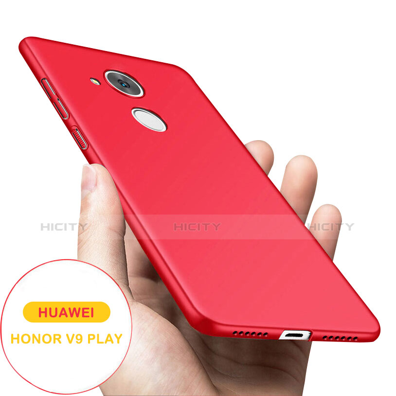 Handyhülle Hülle Kunststoff Schutzhülle Matt M02 für Huawei Honor 6C Pro Rot