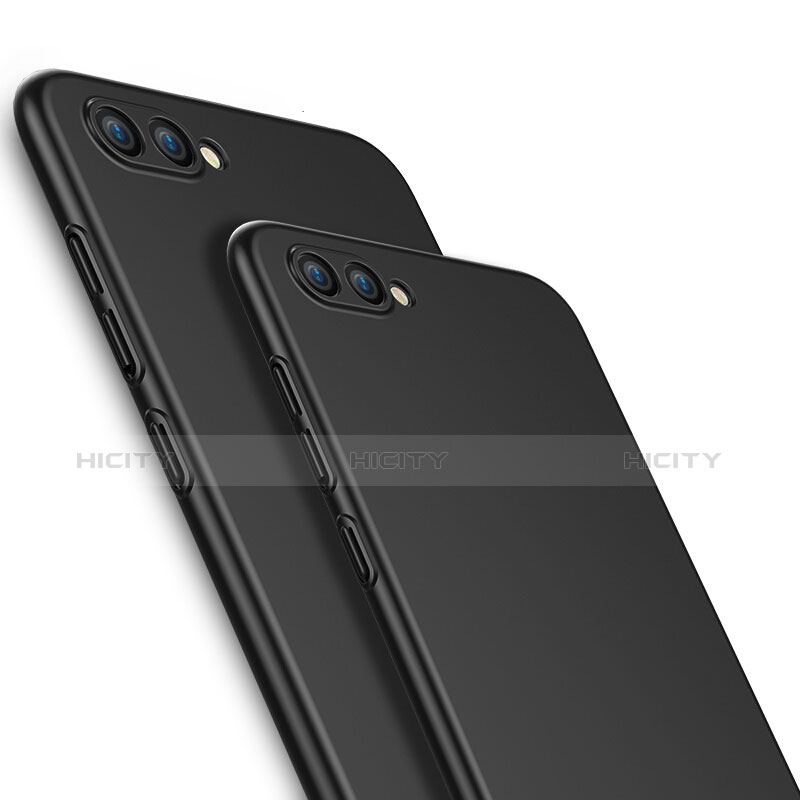 Handyhülle Hülle Kunststoff Schutzhülle Matt M02 für Huawei Honor V10 Schwarz