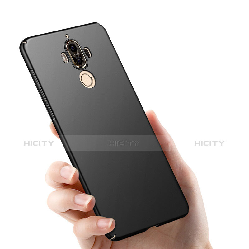 Handyhülle Hülle Kunststoff Schutzhülle Matt M02 für Huawei Mate 9 Pro Schwarz