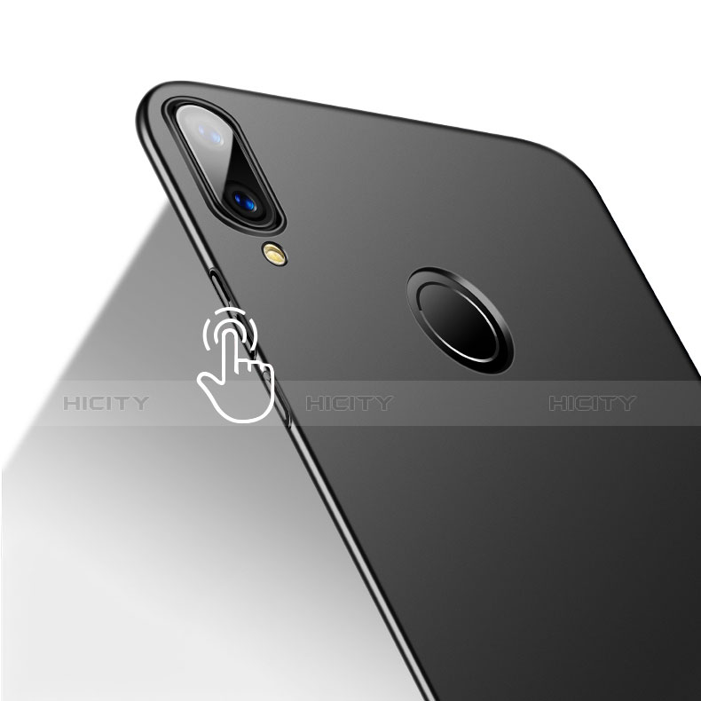 Handyhülle Hülle Kunststoff Schutzhülle Matt M02 für Huawei Nova 3 Schwarz