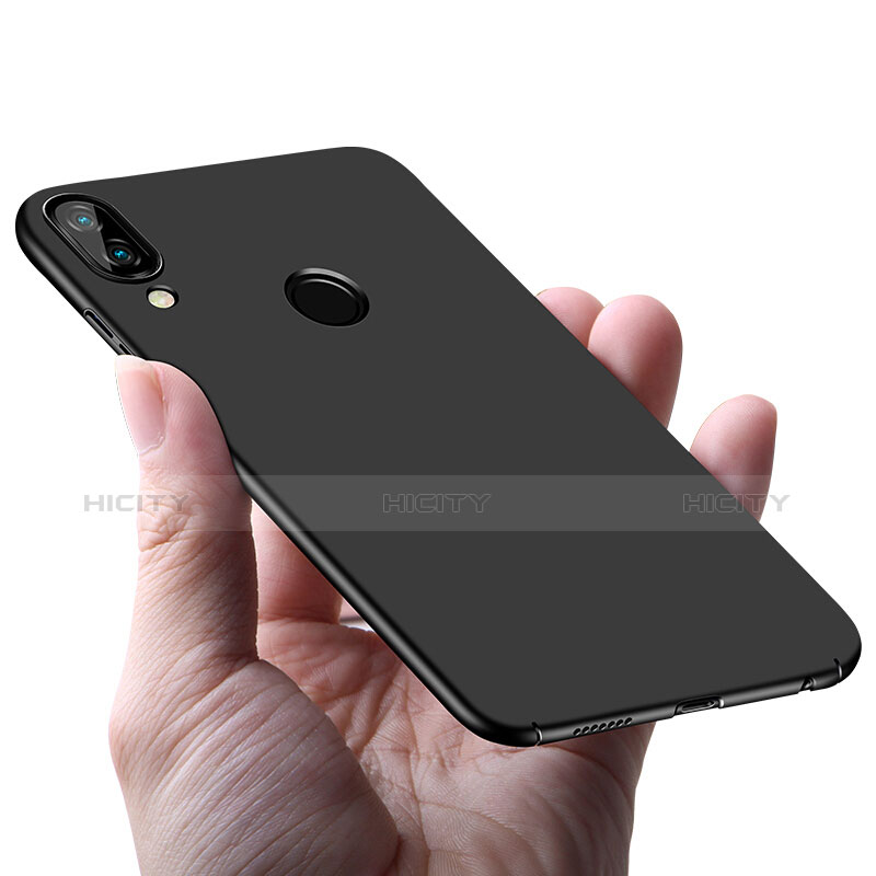 Handyhülle Hülle Kunststoff Schutzhülle Matt M02 für Huawei Nova 3i Schwarz