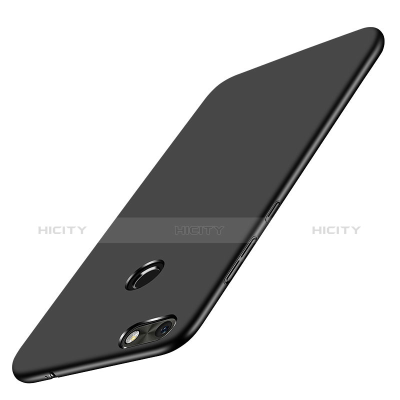 Handyhülle Hülle Kunststoff Schutzhülle Matt M02 für Huawei P9 Lite Mini Schwarz