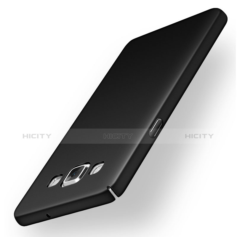 Handyhülle Hülle Kunststoff Schutzhülle Matt M02 für Samsung Galaxy A5 SM-500F Schwarz